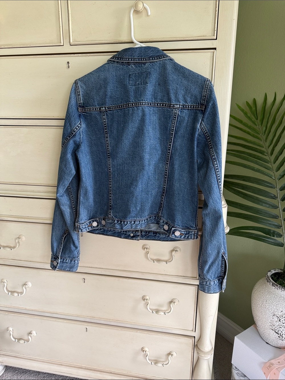 Banana Republic Medium Blue Denim Jacket for Women - Picture 6 of 11